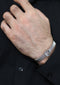 Men's Silver Hard Stainless Bracelet