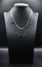 Women's Silver Stainless Steel Necklace