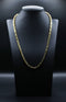 Men's Gold Stainless Steel Bold Necklace