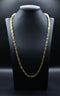 Men's Gold Stainless Steel Bold Necklace
