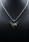 Men's Silver Stainless Steel Eagle Necklace