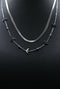 Women's Silver Birds Stainless Steel Necklace